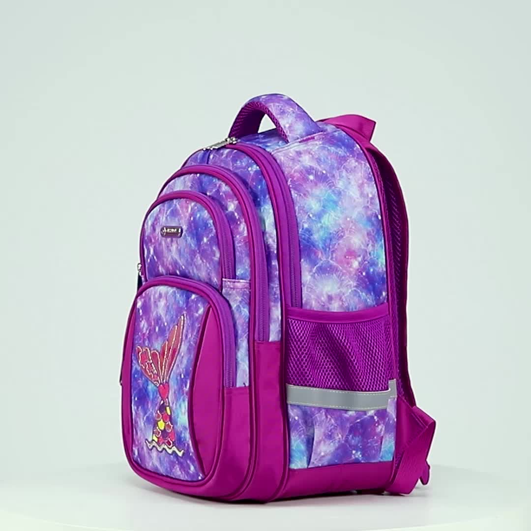 Cartoon Pattern Kids Backpack Lightweight School Bag Boys