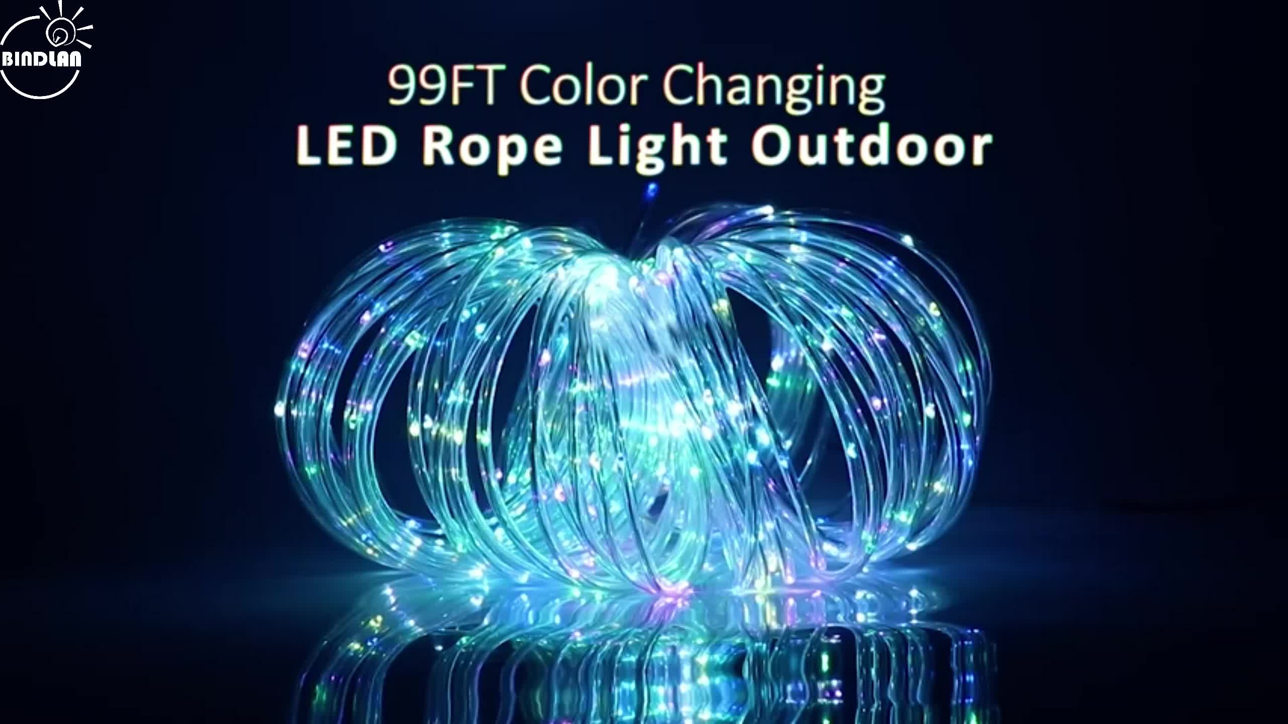 18 Colors Waterproof 300 Led String Lights With Remote - Temu