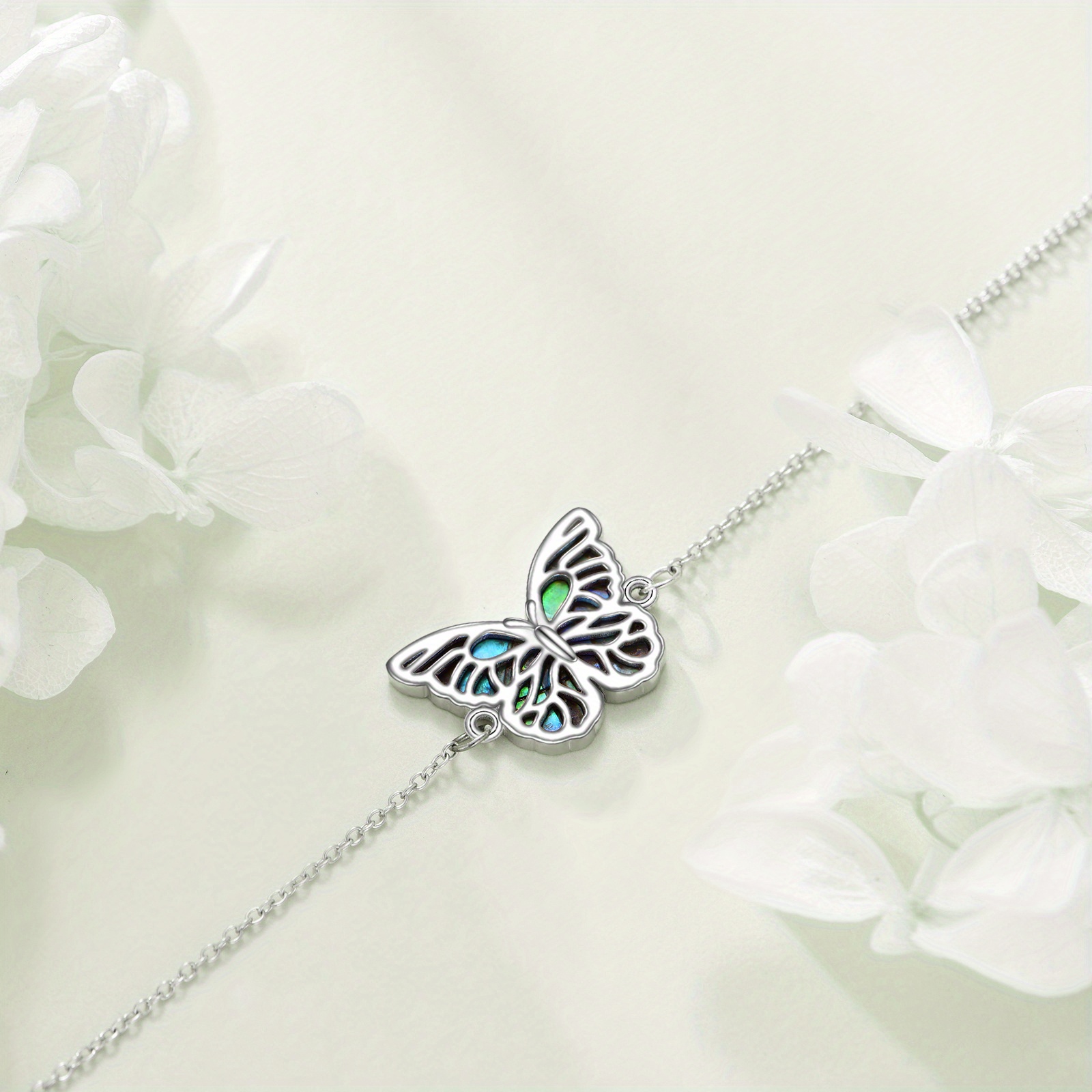 Sterling Silver Butterfly Bracelet for Women