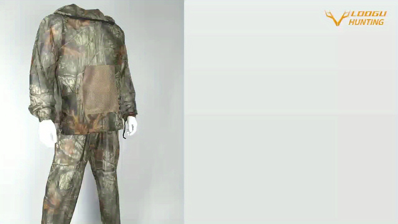 new2025 mosquito repellent suit mosquito net set camouflage