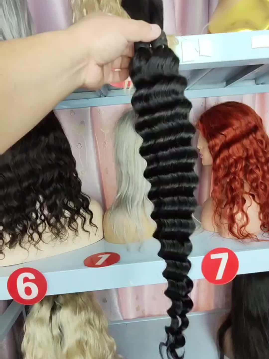 Brazilian Virgin Human Hair Bulk For Micro Braids Wet And Wavy