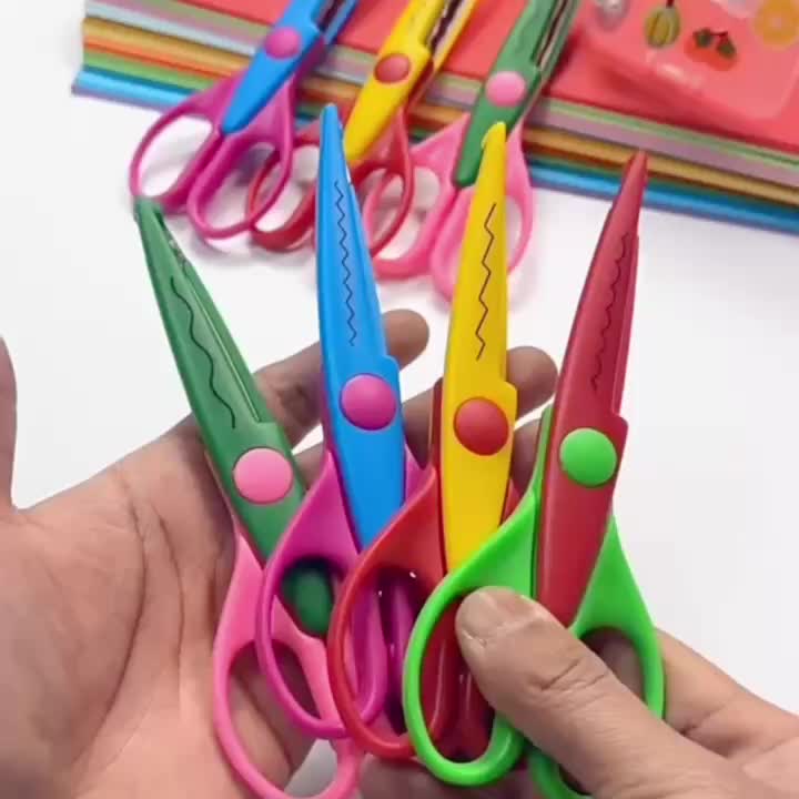 Student Safety Handmade Scissors Lace Paper Cutting Scissors - Temu