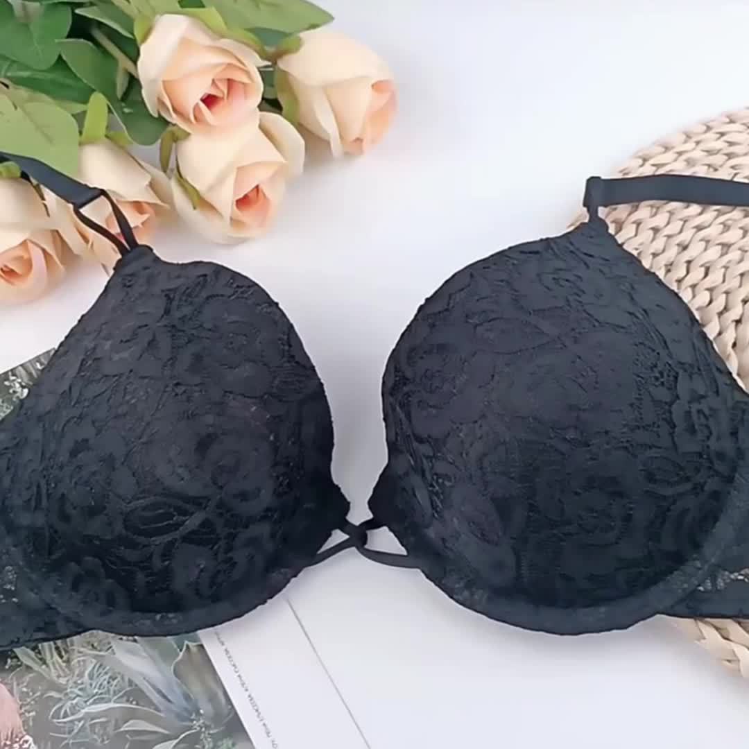 Sexy Push Up Bra for Women Lace Splice Cutout Demi Lingerie Plus Size  Seamless Gathering Bra Full Figure Push Up Bras, Beige, Medium : :  Clothing, Shoes & Accessories