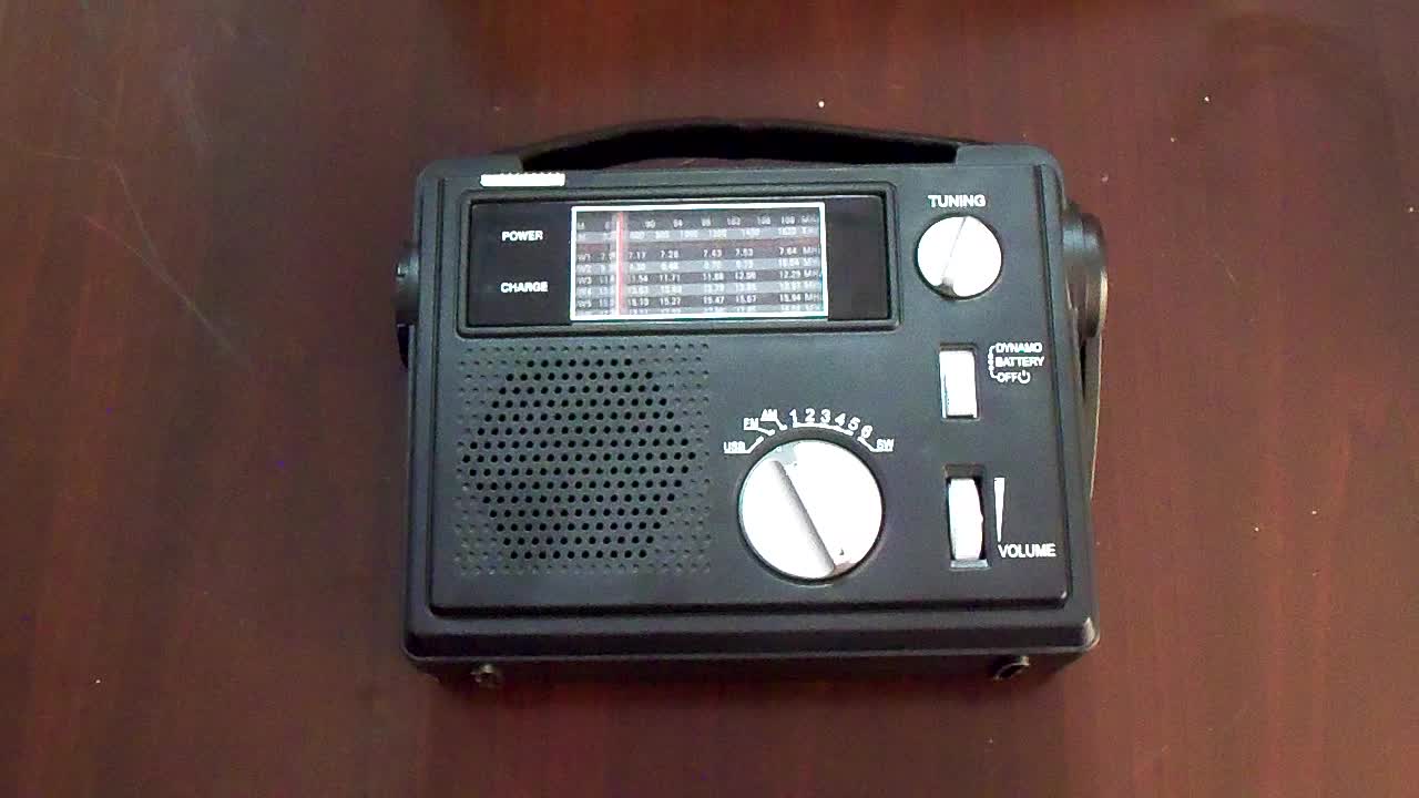 Mini Radio Portátil Emergencia Manivela Am/fm/noaa Banda - Temu