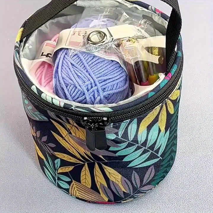 Crochet Storage Bag Circular Knitting Needles Organizer - Temu