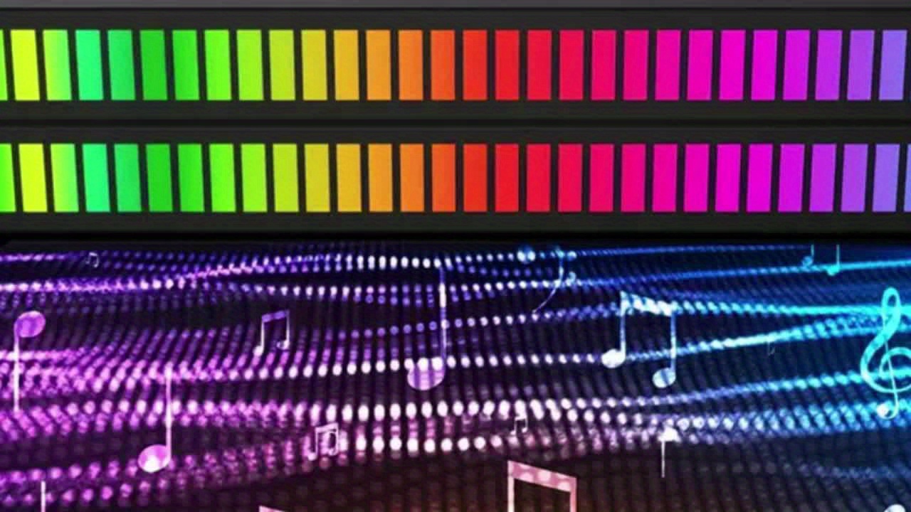 2 Luci Led Intelligenti 3d Luce Controllo Suono Rgb Luci - Temu Italy