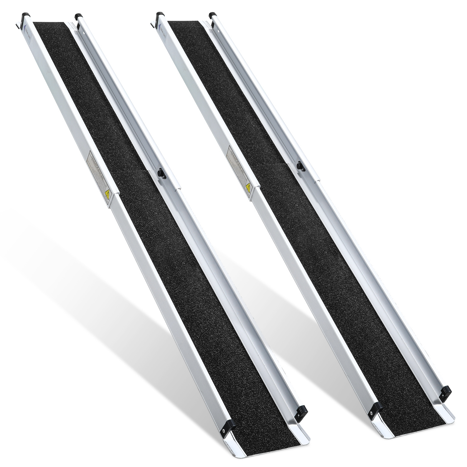 Image of Sonnewelt 2pcs 121-213cm Ramp, Aluminum To 300kg, Ramp, Telescopic Ramp With Textile Bag, Folding Ramp, Stair Ramp.