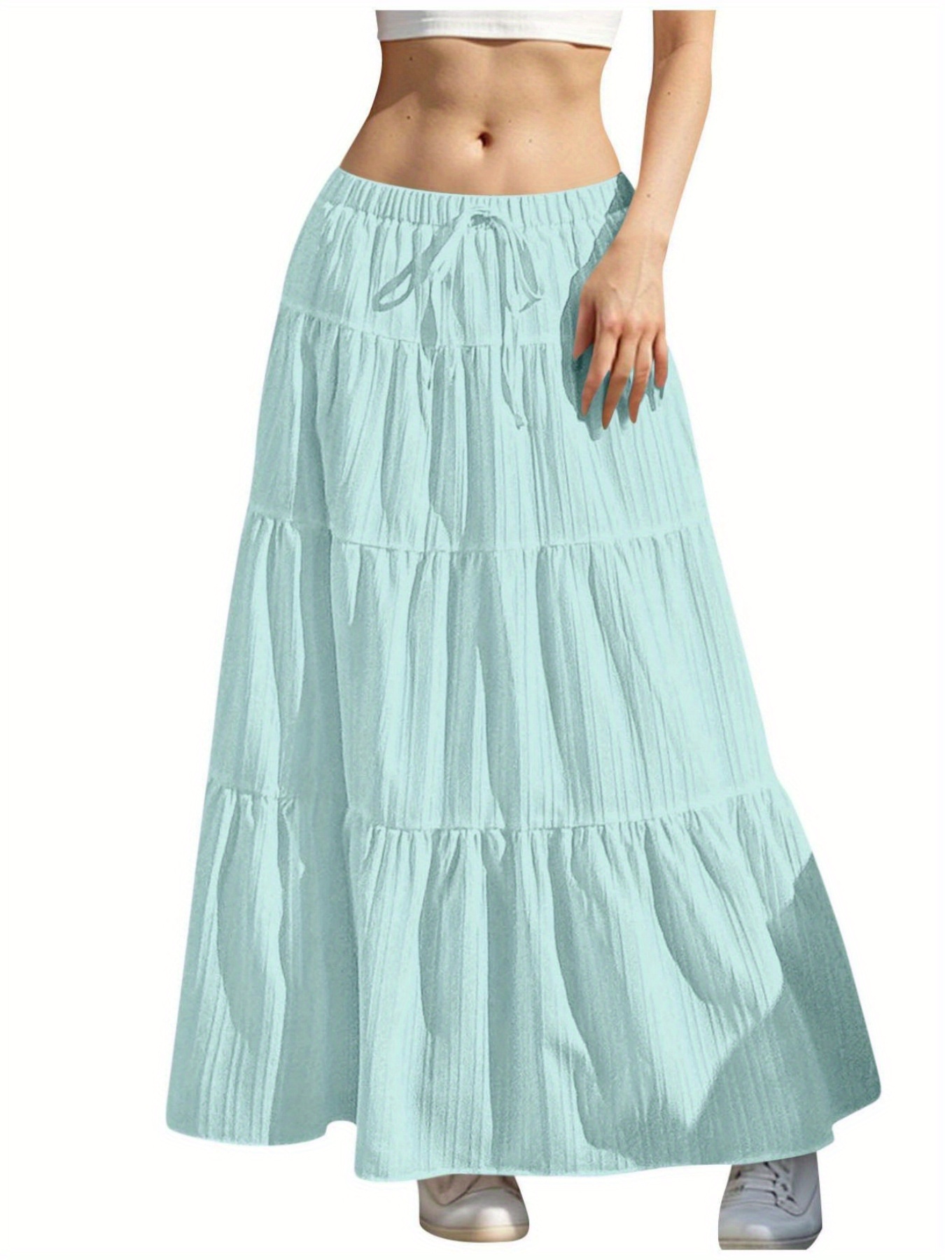 Jupe Longue Plissée THE ROW Printemps Coton - Taille Haute - Neuf Avec étiquettes
