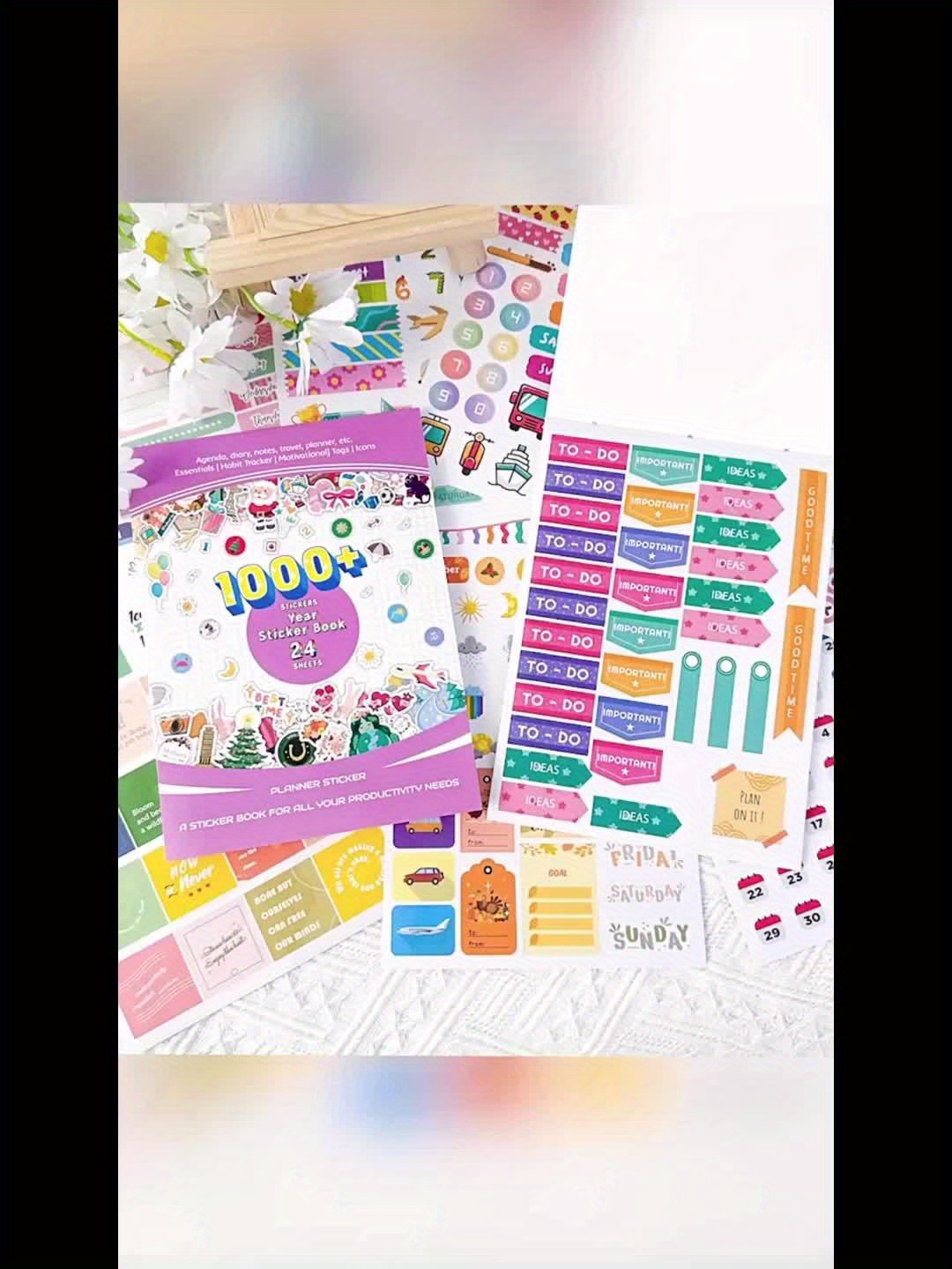 Bloom Daily Planners Sticker Sheets, Value Pack, 1,000+ Stickers, Other