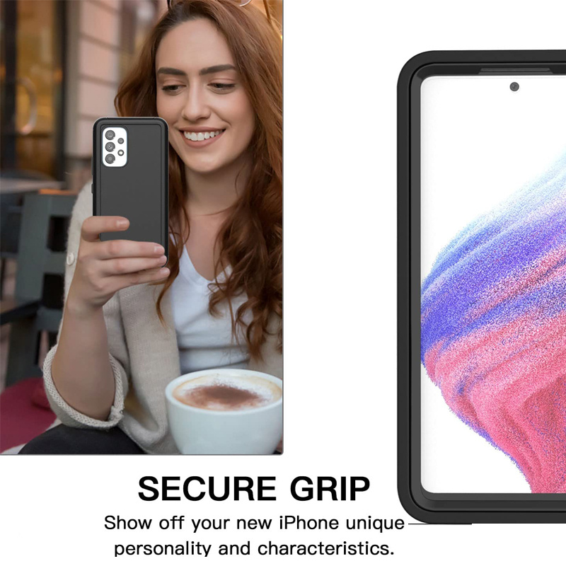  Funda para Samsung Galaxy A54 5G con protector de pantalla (2  paquetes), [grado militar] [protección a prueba de golpes] [soporte de  anillo integrado] Funda resistente de policarbonato + TPU de doble