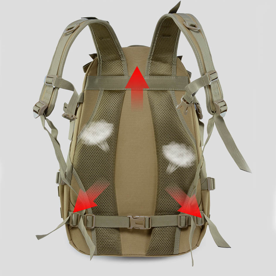 Mochila táctica al aire libre mochilas militares hombres 15L 20L  impermeable deporte viaje mochilas Camping Mochila pesca caza bolsas Tan  Jianjun unisex