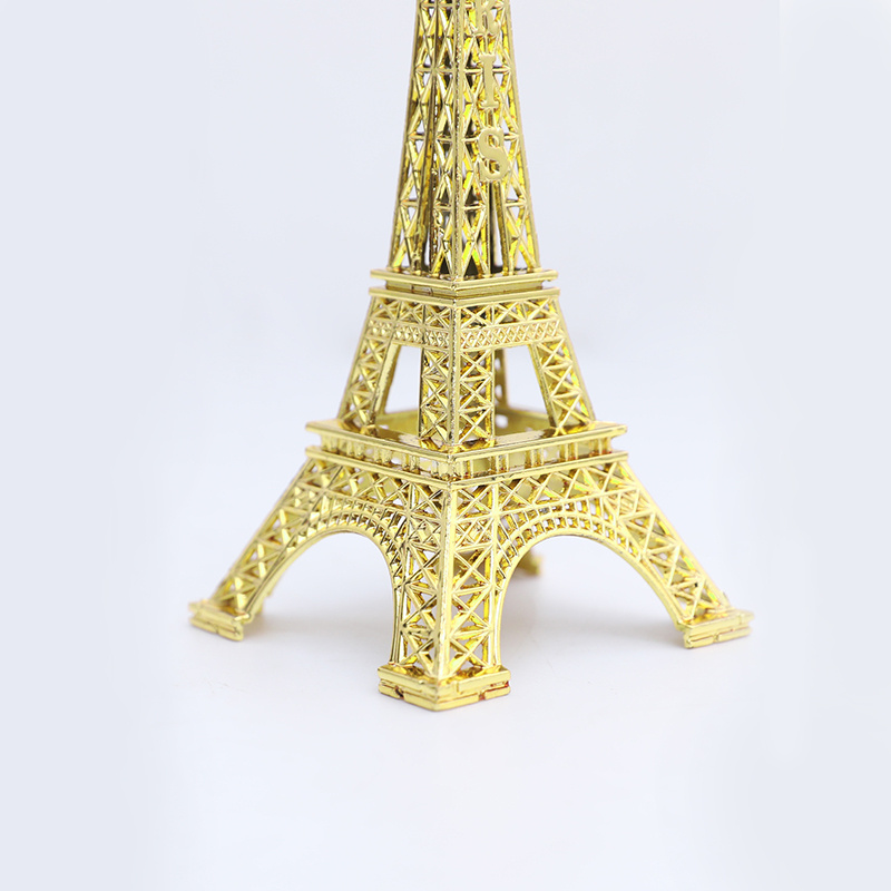 Paris Golden Eiffel Tower Decoration Model Creative Birthday Gift