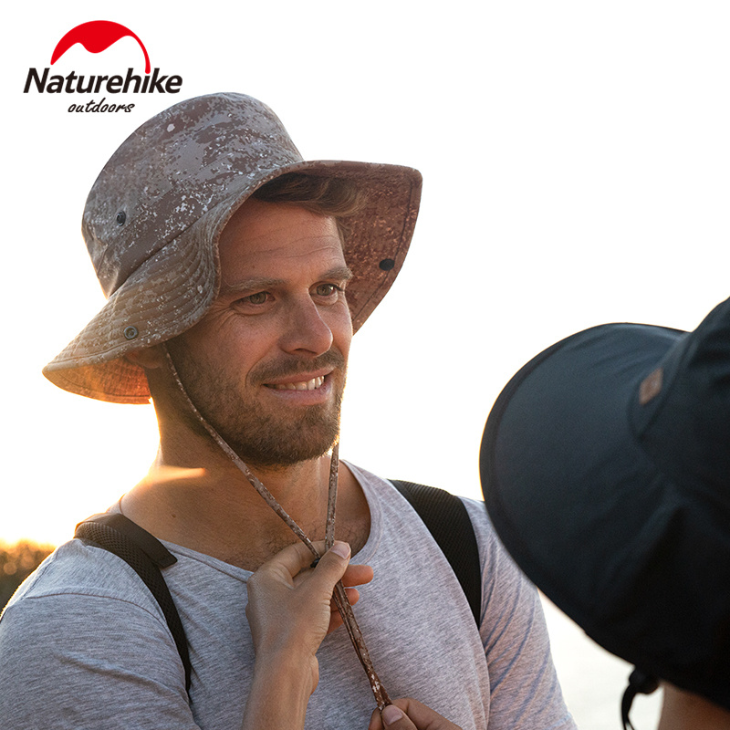 Naturehike Outdoor Ultralight Folding Breathable Sunscreen UV Protection Hat,Temu