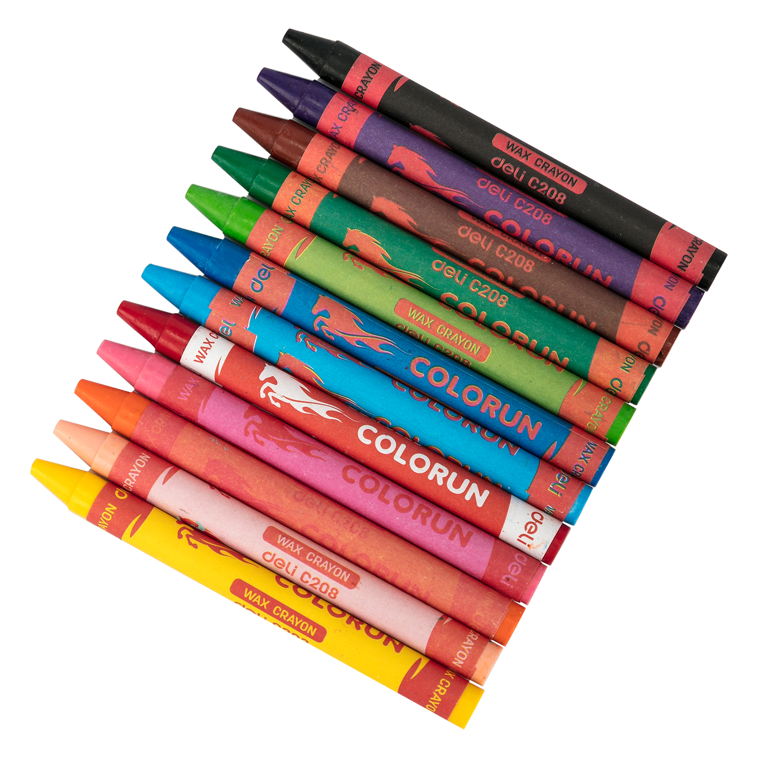 Ensemble de 24 crayons de cire