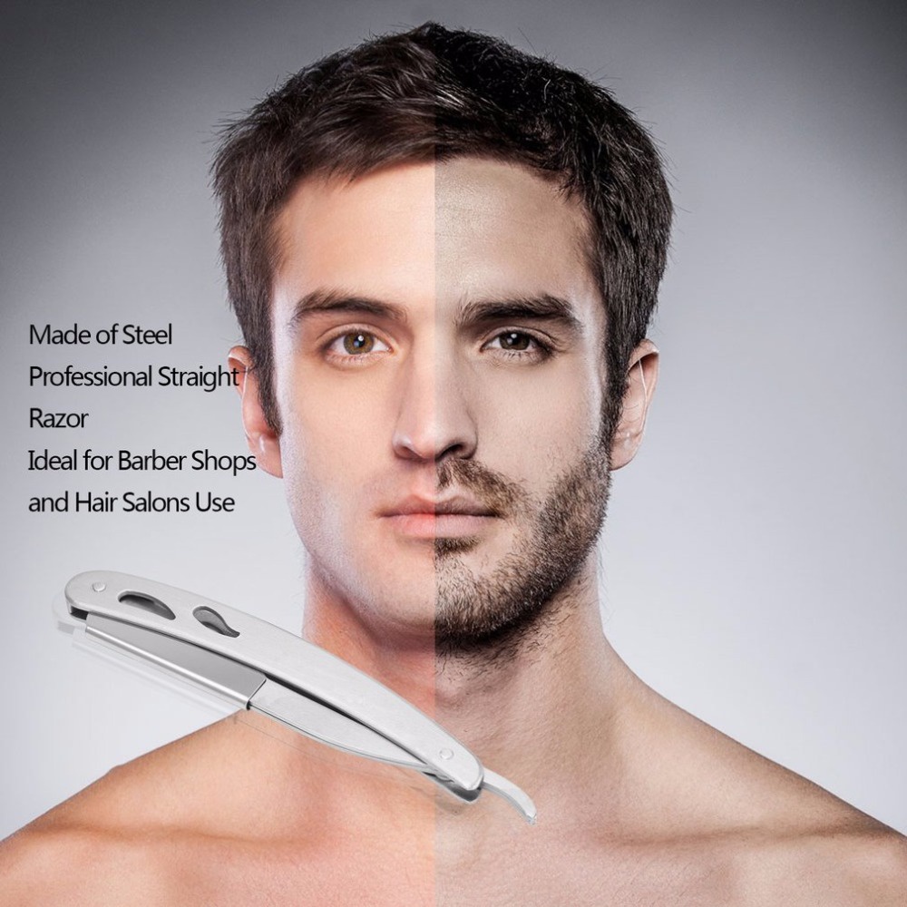 Professional Stainless Steel Folding Razor Men Precision - Temu