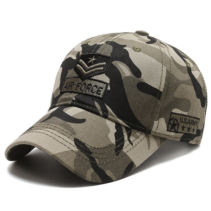 SPRING PARK Men Women Camo Cap Baseball Casquette Camouflage Hats for  Hunting Fishing Outdoor Activities 