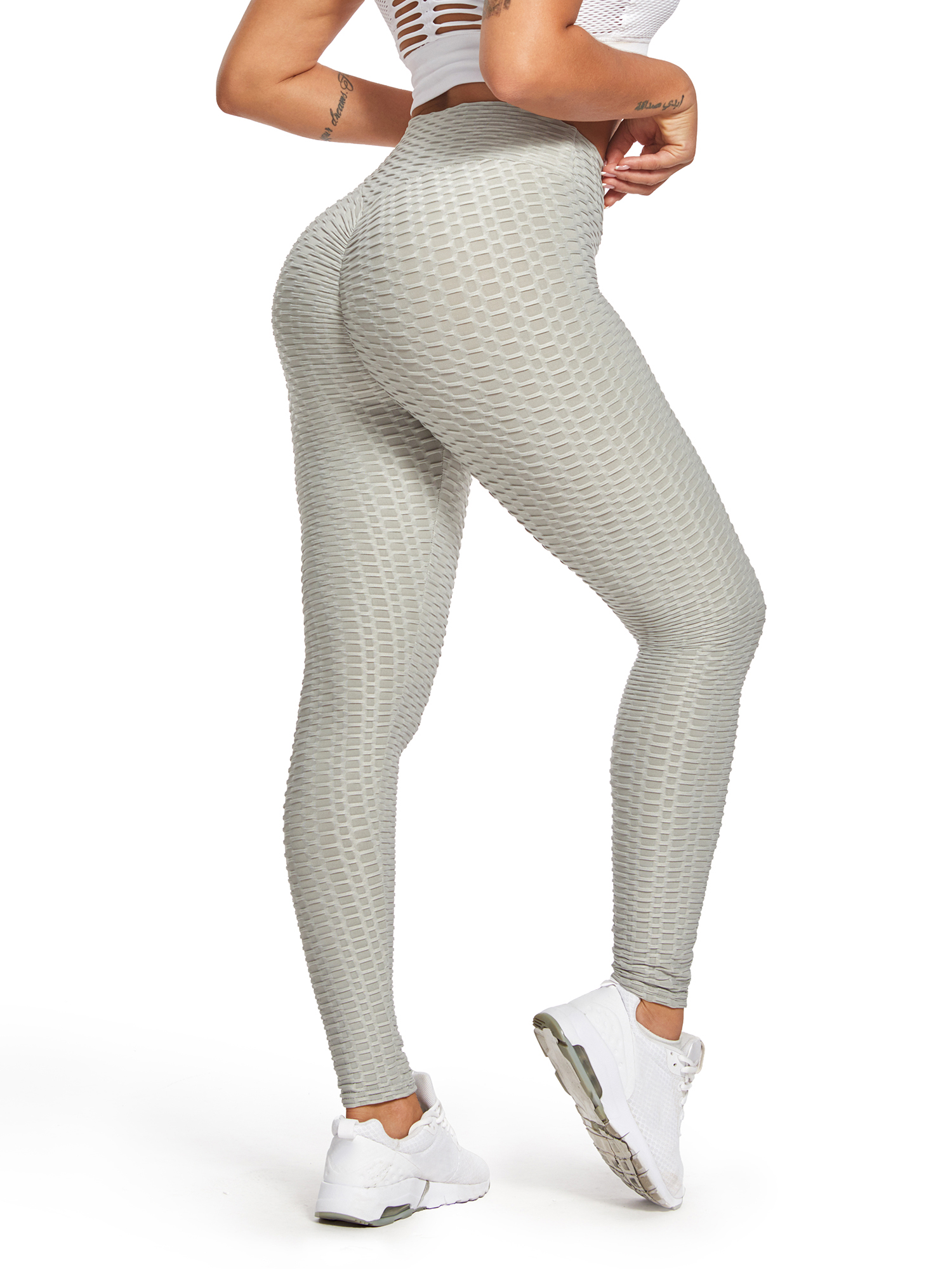 GIGI C, Pants & Jumpsuits, Carbon38 Gigi C Hannah Leggings In White Size L  Cutout High Rise