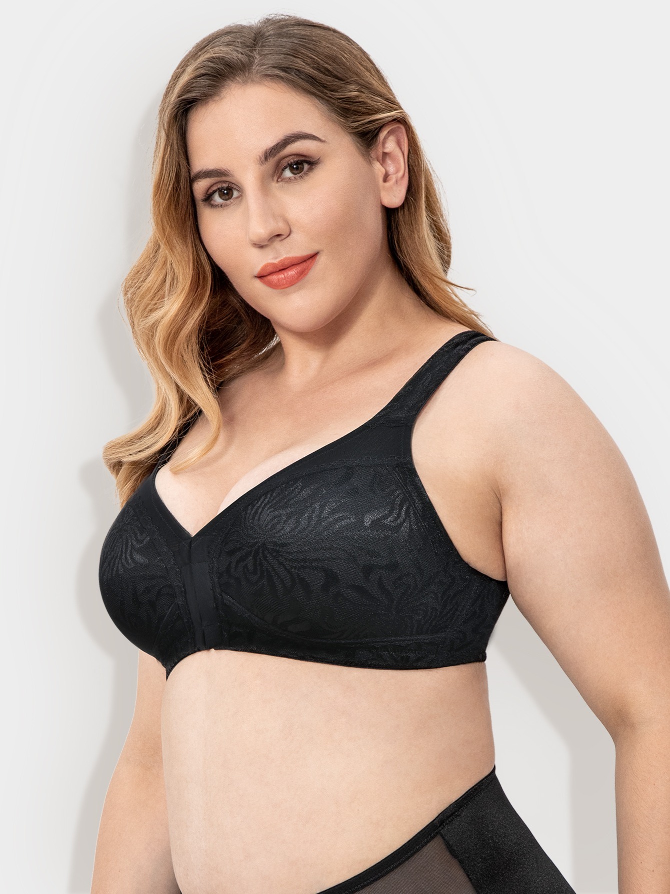 plus size wireless bra
