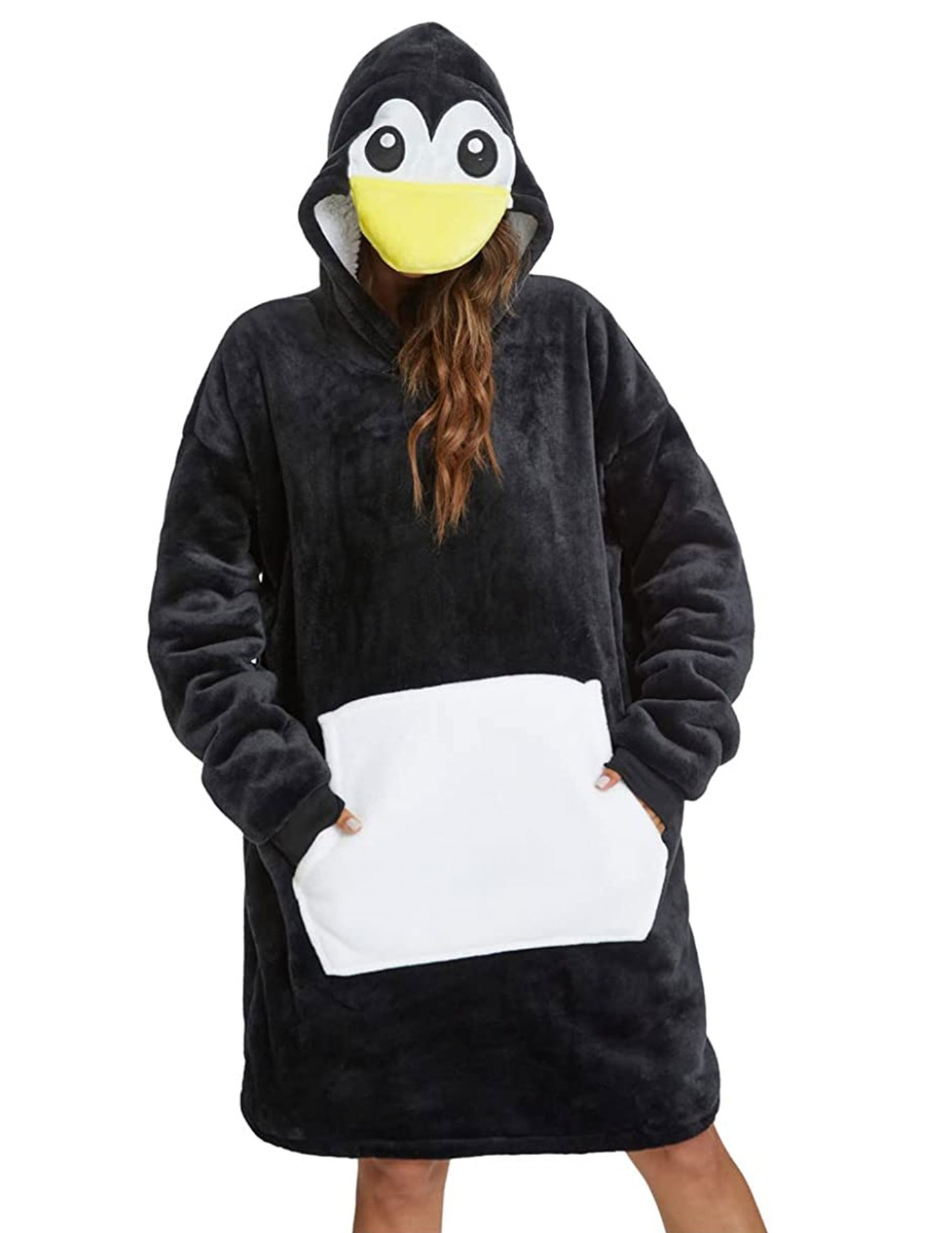 MASCOT PLUSH BLANKET HOODIE