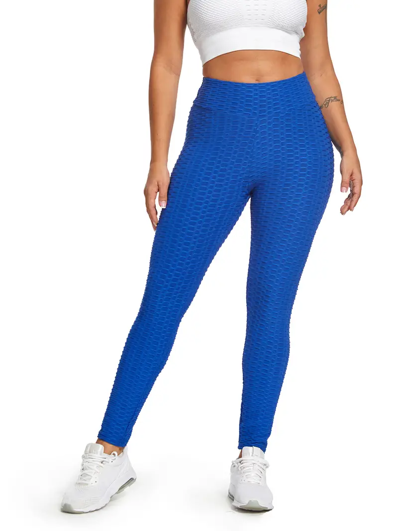 Baocc Yoga Pants Womens Casual Printed High Waist Leggings Lift Fitness  Sports Leggings Yoga Pants Pants for Women Blue 