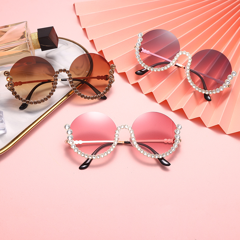 Fashion New Diamond Sunglasses Fashion Ladies Sunglasses, Shop Now For  Limited-time Deals