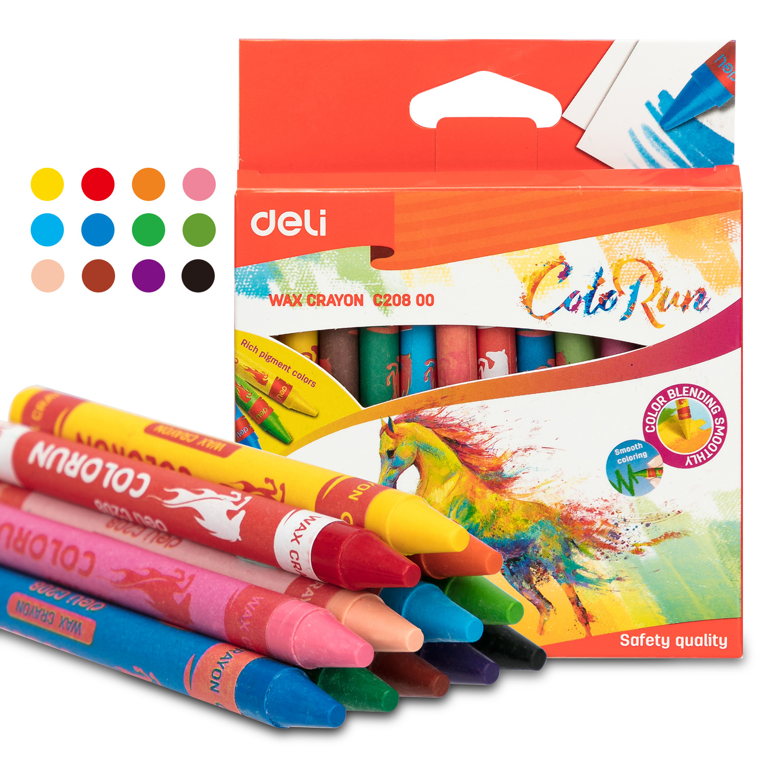  Crayola; My First Crayola; Palm-Grip Crayons; Art Tools; 6  Count; Designed for Toddlers : Arts, Crafts & Sewing
