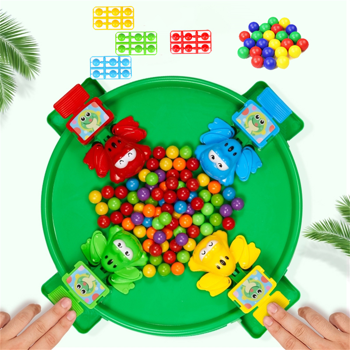Fun Hungry Frog Pacman Strategy Game for Family Gathering, Kids & Adults