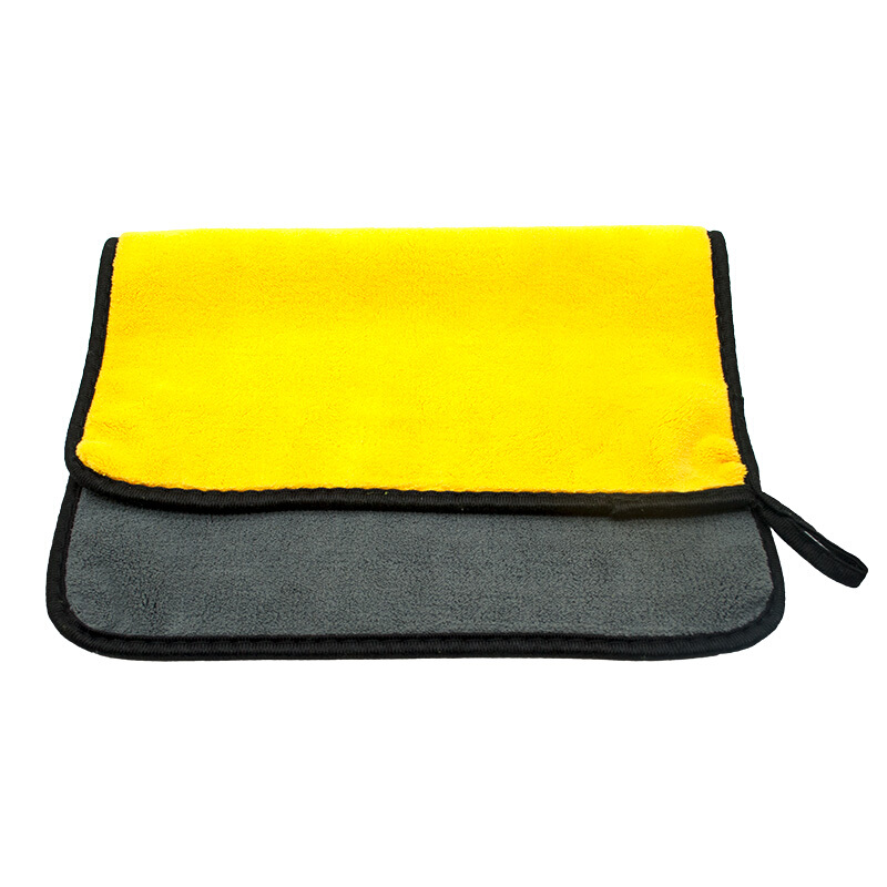 Multipurpose Plush Microfiber Cleaning Cloth Towel For Household, Car  Washing, Drying & Auto Detailing (, Grey&yellow) - Temu