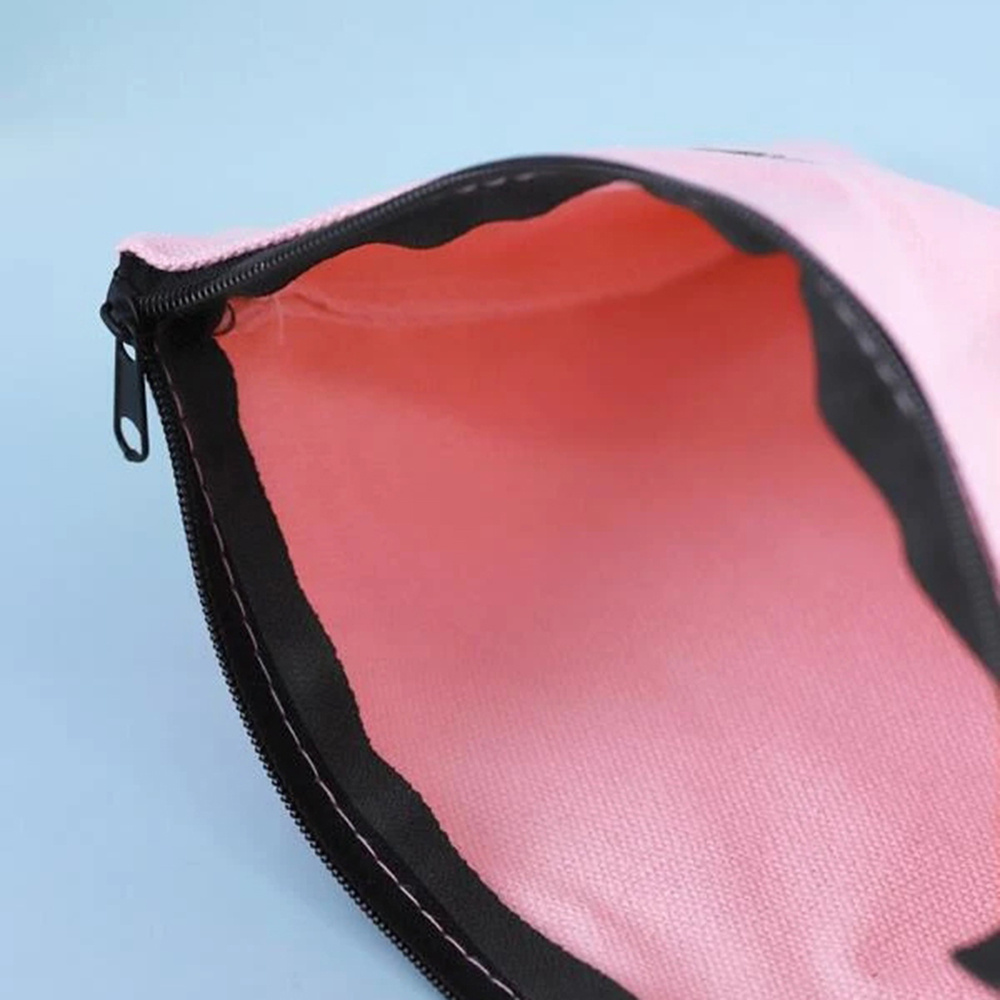 Canvas Eyelash Makeup Bag for Travel and Storage