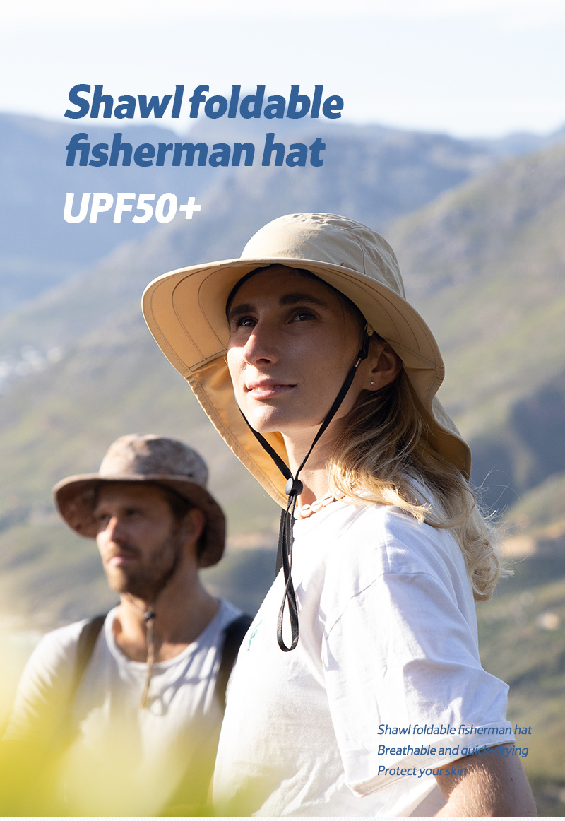 Naturehike Fishing Hat Waterproof Hiking Cap Women Men Fisherman