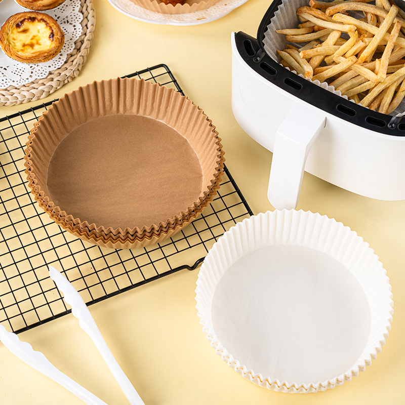 Large Air Frying Pan Disposable Paper Liner Non stick Air - Temu