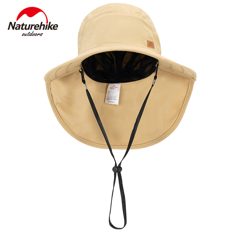 Naturehike Bucket Hat, Fishing Hat, Lightweight Wide Brim Sun Protection Waterproof Hat,Temu