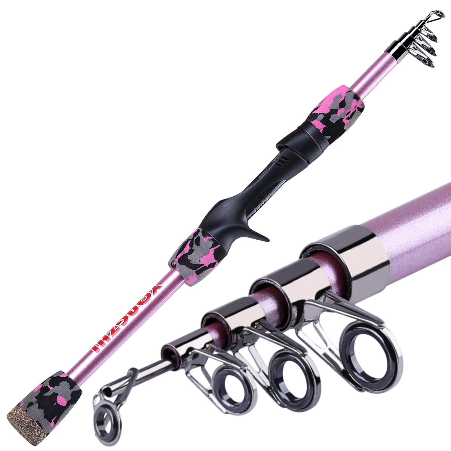5 color Tackle Tools Portable Telescopic Fishing Pole - Temu