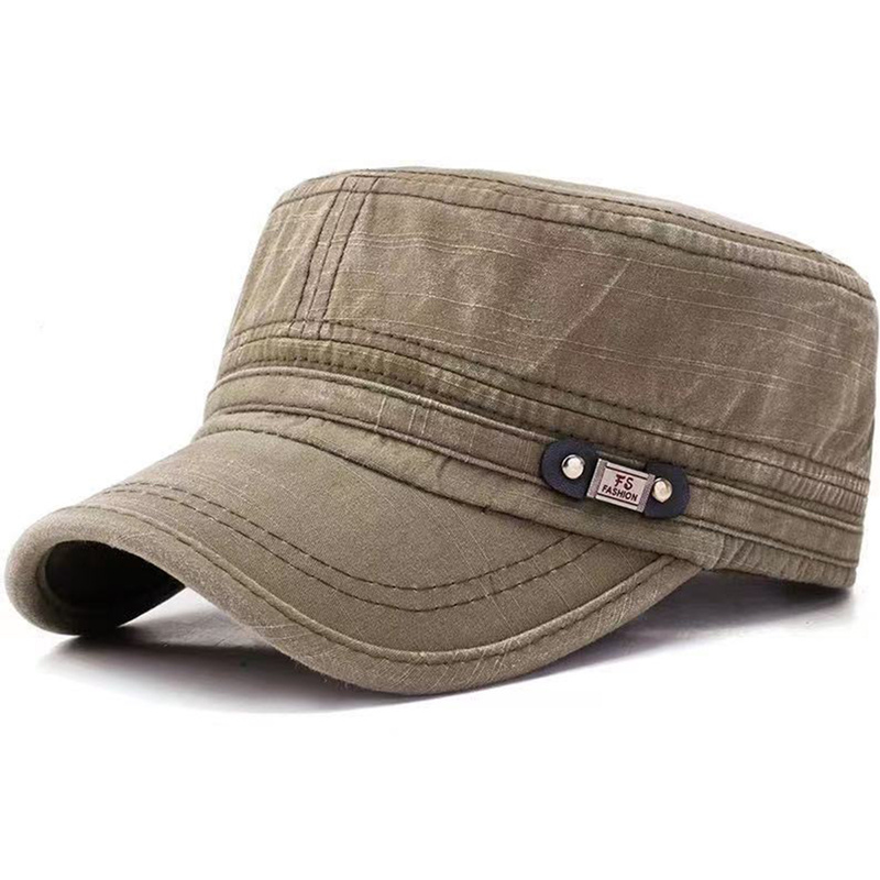 

Men's Casual Flat Top Cotton Blend Baseball Cap, Ideal Choice For Gifts