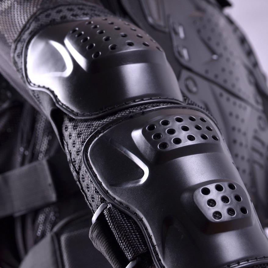 Kaufe Motorrad-Rüstung, schweißabsorbierend, mit Fatener-Tape, 3D-Design,  perfekte Passform für Knie, Kinder-Rüstung, Reitzubehör