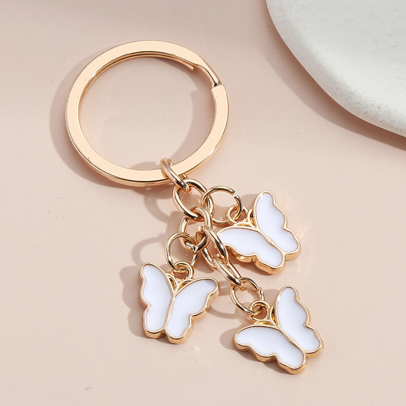 Colorful Butterfly Keychain for Car