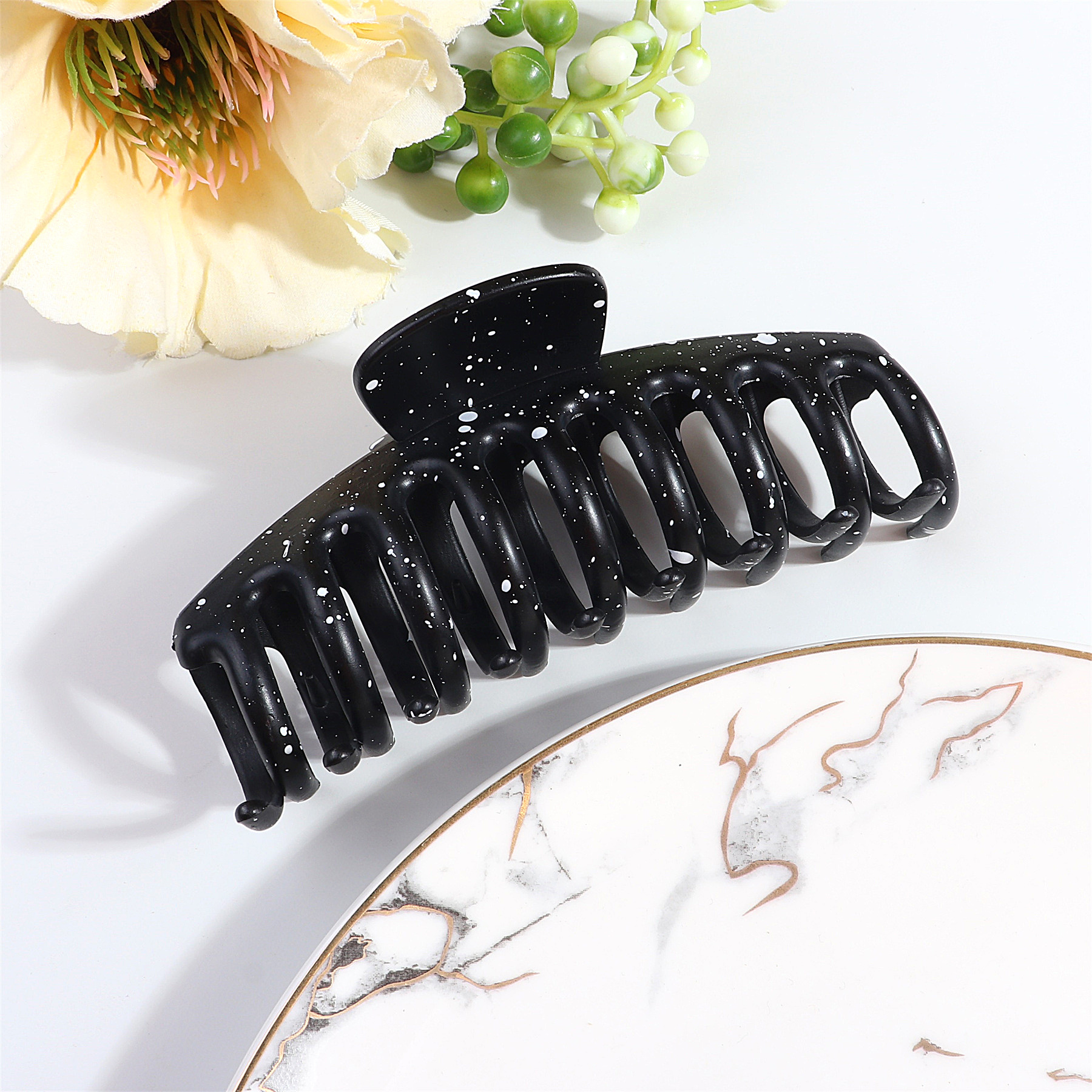 Hair Claw Clips For Thick/fine/thin Hair, Strong Holding Teeth