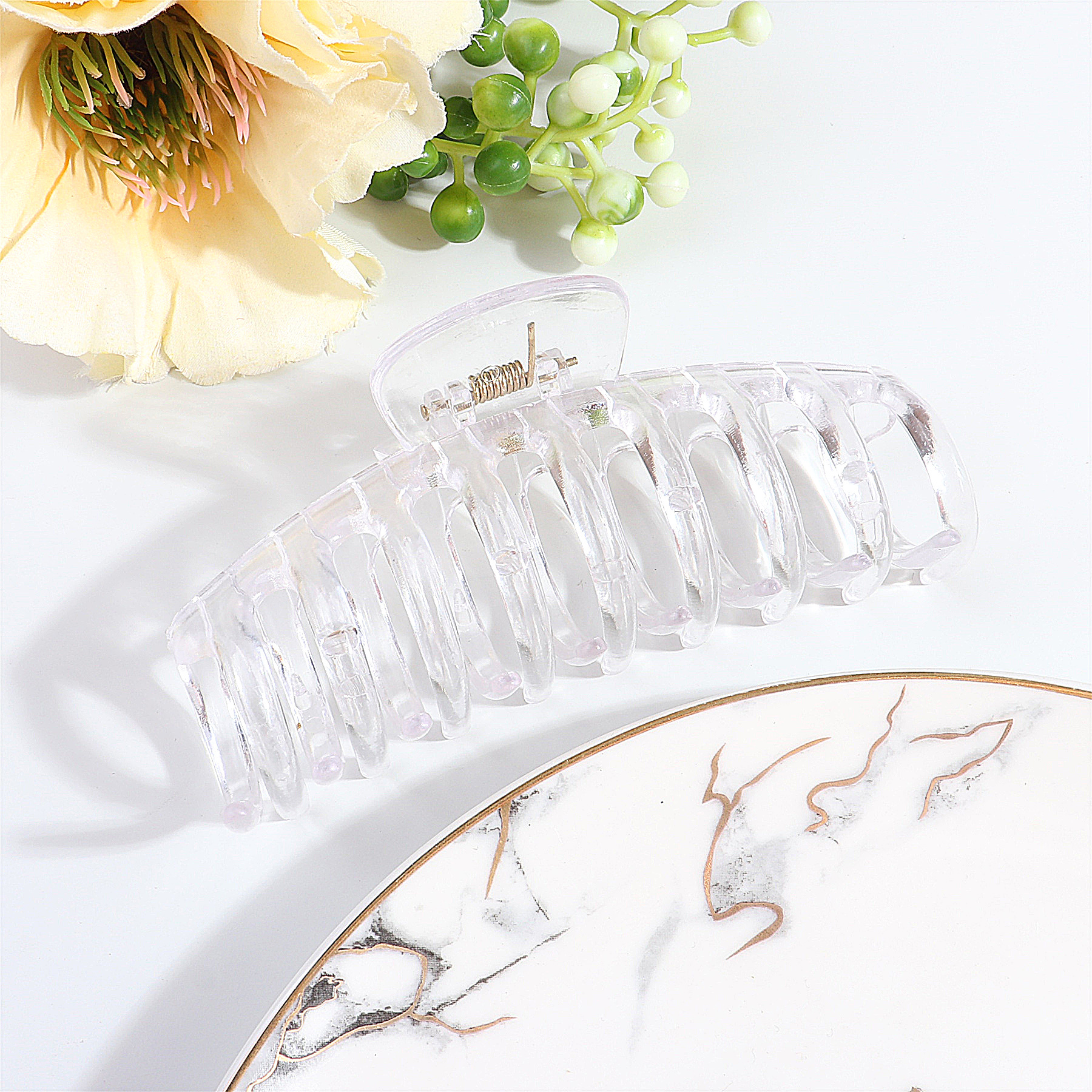 Hair Claw Clips For Thick/fine/thin Hair, Strong Holding Teeth