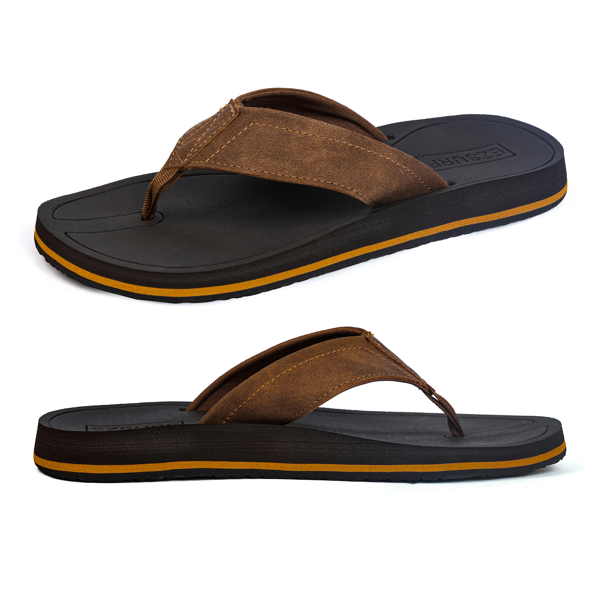 Mens' Toe Post Sandal And Flip Flops With Arch Support - Clothing ...