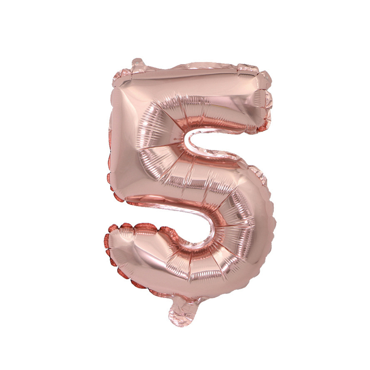 Globos gigantes de papel de aluminio de 32 pulgadas, color oro rosa con el  número 1, globos de decoración de fiesta de cumpleaños para niños (1)