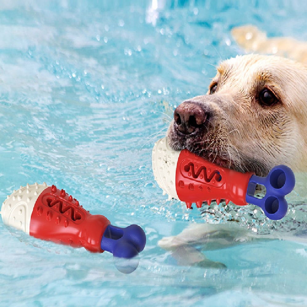 Dog Toothbrush Clean Teeth Interactive Chicken Leg Toys - Pet Supplies ...