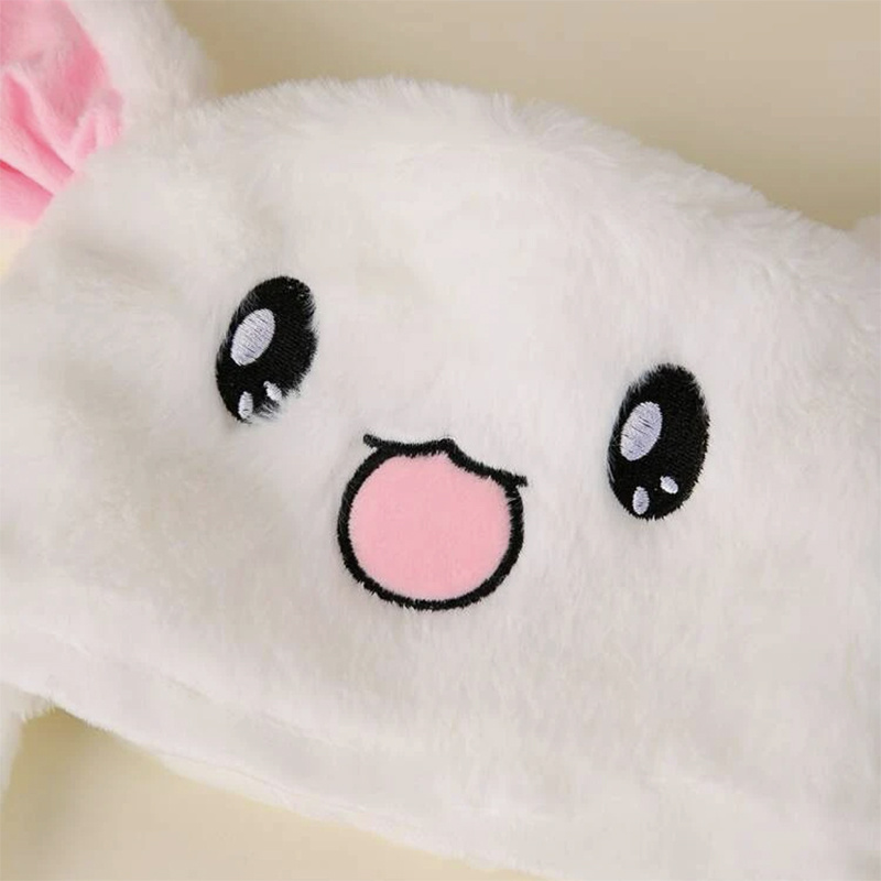 Ear Moving Bunny Hat Pikachu Hat Long Ears Knitted Valentines