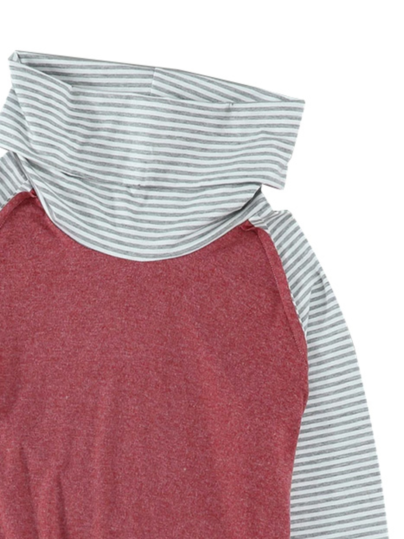 Women's Long Sleeve Casual Turtleneck Sweatshirt Fall - Temu