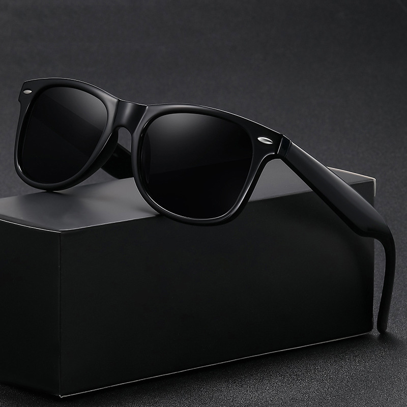 gafas oscuras plástico vintage negras - Comprar Acessórios vintage no  todocoleccion