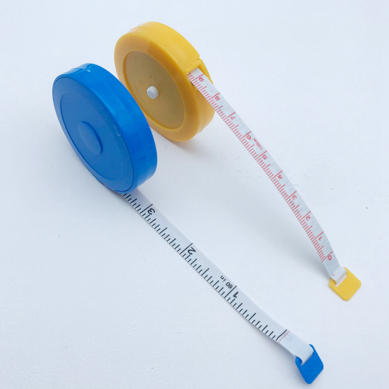 2PCS Measuring Tape Retractable Flexible Small Pocket Kid Size for Tailor  Fitness Clothes Sewing Handcrafts Body Measurement