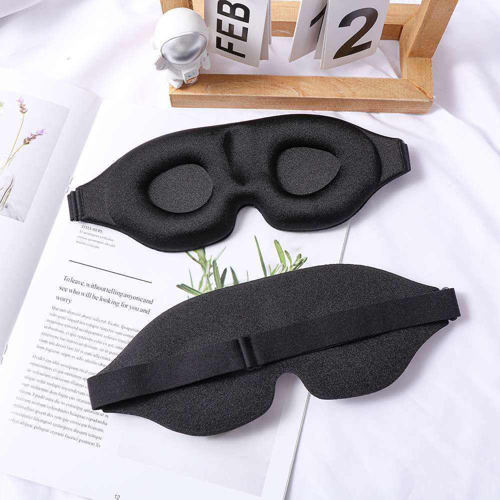 Upgrade Sleep A 3d Contoured Sleep Mask Soft Comfy Eye Shade Temu