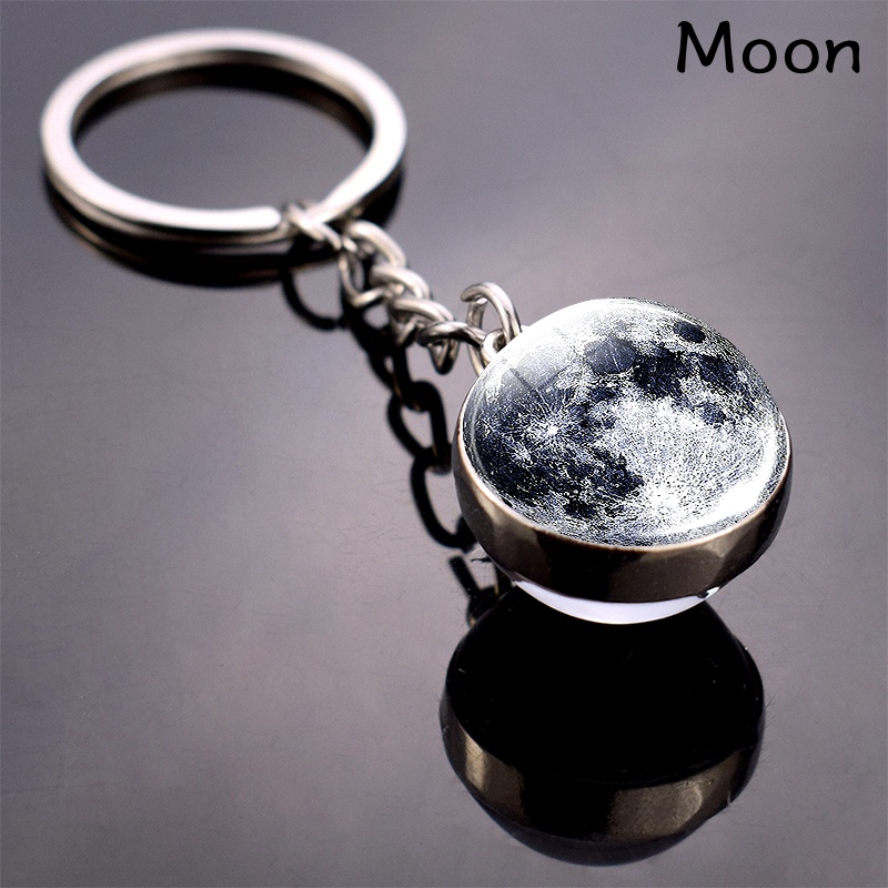 Moon Keychain, Crescent Moon Keyring, Celestial Gift, Lunar Keyring, Planet  Charm, Space Gift, Pagan Keychain, Moon Gifts, Fangirl Keychain