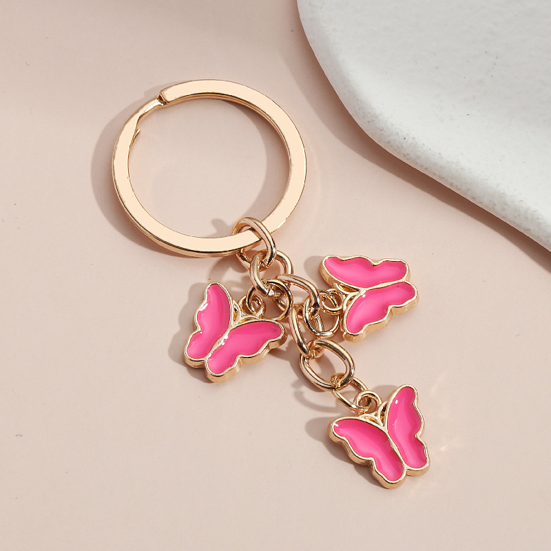 Colorful Butterfly Keychain for Car