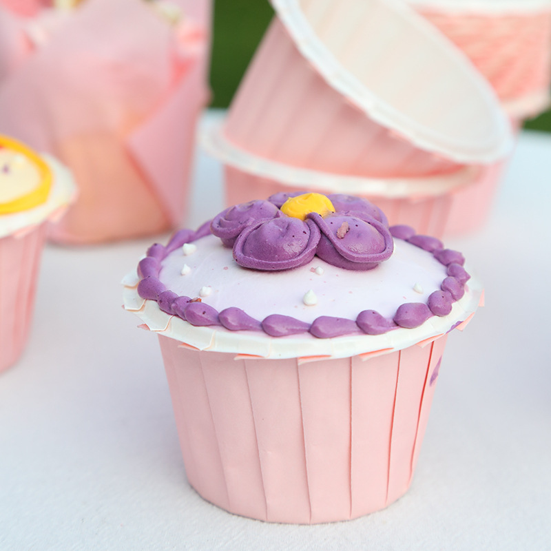 Ultra Mini Colored Paper Cookie Cake Cups Cupcake Liners - Temu