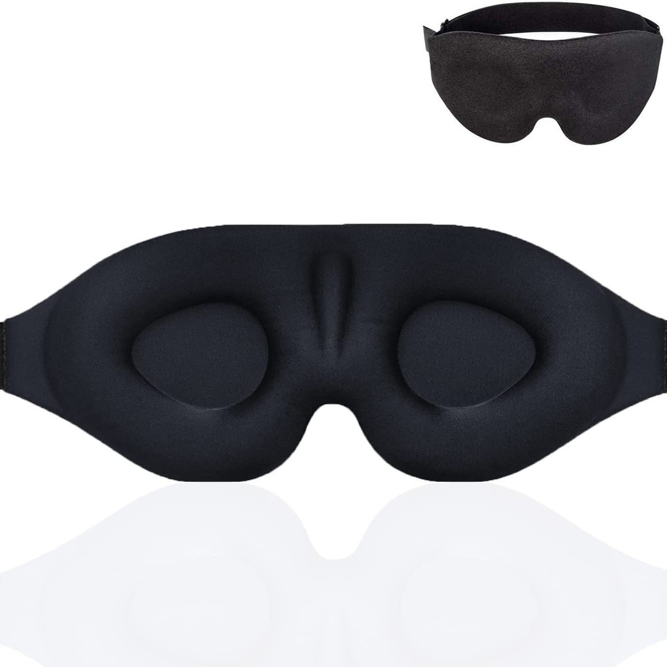 Upgrade Your Sleep with a 3D Contoured Sleep Mask - Soft Comfy Eye Shade for Nap, Travel & Night Shift!